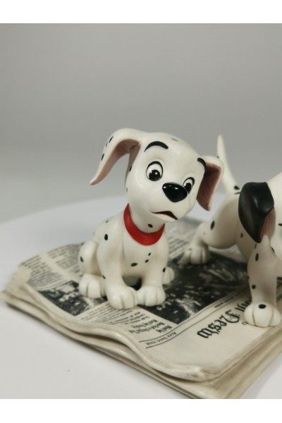 Πορσελάνινη Φιγούρα της Disney 101 Dalmatians Go get him,Thunder! της WDCC