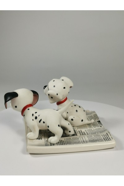Πορσελάνινη Φιγούρα της Disney 101 Dalmatians Go get him,Thunder! της WDCC