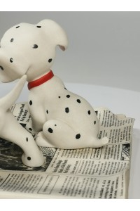 Πορσελάνινη Φιγούρα της Disney 101 Dalmatians Go get him,Thunder! της WDCC