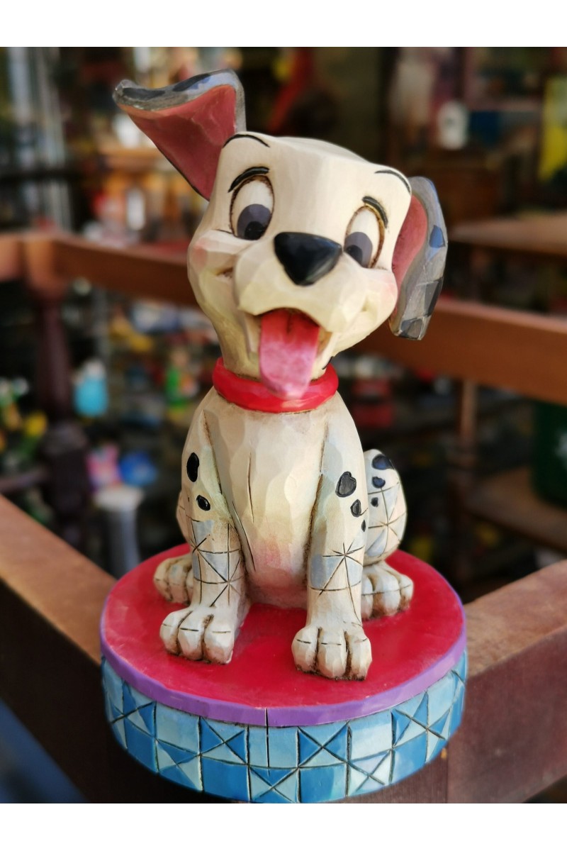 Φιγούρα Ρητίνης Walt Disney Showcase Collection Design Jim Shore 101 Dalmatians HAPPY GO LUCKY