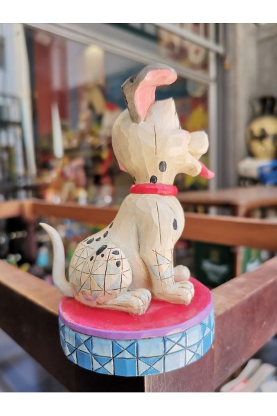 Φιγούρα Ρητίνης Walt Disney Showcase Collection Design Jim Shore 101 Dalmatians HAPPY GO LUCKY
