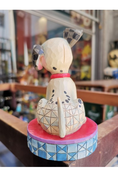 Φιγούρα Ρητίνης Walt Disney Showcase Collection Design Jim Shore 101 Dalmatians HAPPY GO LUCKY