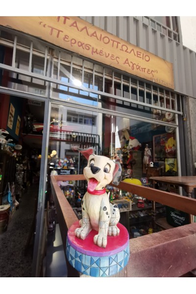 Φιγούρα Ρητίνης Walt Disney Showcase Collection Design Jim Shore 101 Dalmatians HAPPY GO LUCKY