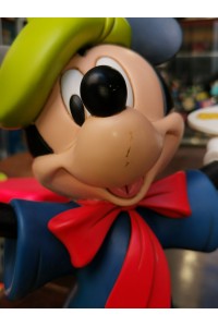 Μεγάλο Άγαλμα Ρητίνης της Disney Mickey Mouse Ζωγράφος με Πίνακα για Φωτογραφία