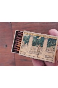 Ελληνικό Σπιρτόκουτο Πυρεία Ελληνικού Μονοπωλίου 1936