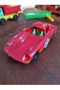 Ελληνικό Πλαστικό Παιχνίδι Αμάξι FERRARI της POLISTIL PLASTIC