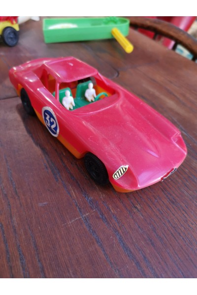 Ελληνικό Πλαστικό Παιχνίδι Αμάξι FERRARI της POLISTIL PLASTIC