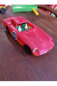 Ελληνικό Πλαστικό Παιχνίδι Αμάξι FERRARI της POLISTIL PLASTIC