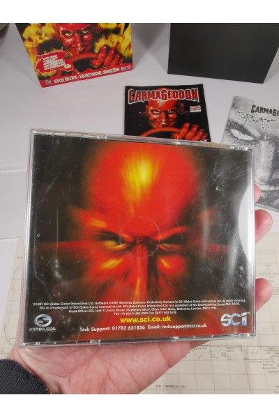 Carmageddon Splat Pack Original PC Big Box Expansion Pack w/Manual-PC CD ROM