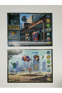 Κάρτ Ποστάλ με Σούπερ Ήρωες Justice League της Dc Comics