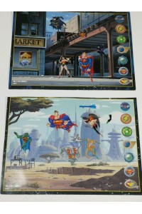 Κάρτ Ποστάλ με Σούπερ Ήρωες Justice League της Dc Comics