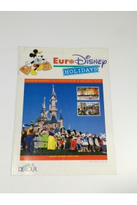 Euro Disney Holidays 1992-1993 Αυθεντικός Συλλεκτικός Οδηγός