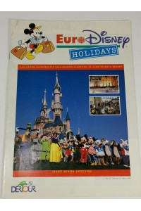 Euro Disney Holidays 1992-1993 Αυθεντικός Συλλεκτικός Οδηγός