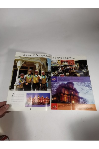 Euro Disney Holidays 1992-1993 Αυθεντικός Συλλεκτικός Οδηγός