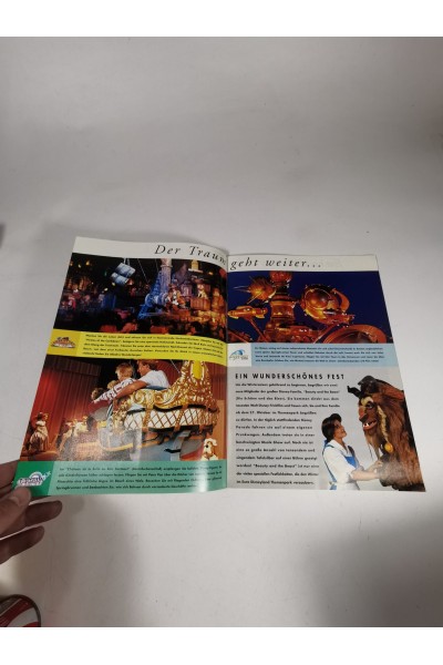 Euro Disney Holidays 1992-1993 Αυθεντικός Συλλεκτικός Οδηγός