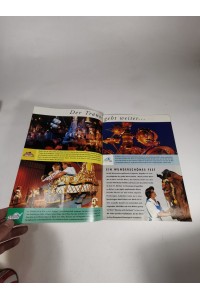 Euro Disney Holidays 1992-1993 Αυθεντικός Συλλεκτικός Οδηγός