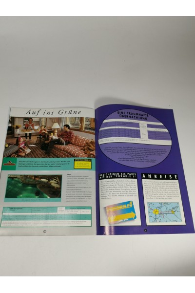 Euro Disney Holidays 1992-1993 Αυθεντικός Συλλεκτικός Οδηγός