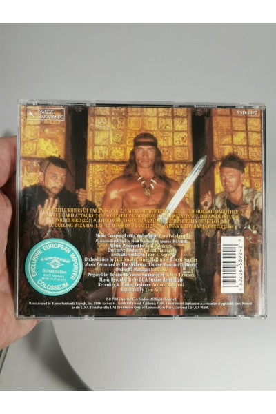 Conan The Destroyer Soundtrack CD Μουσικής