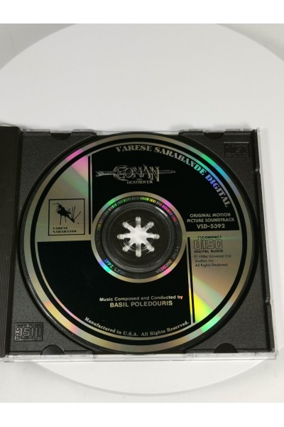 Conan The Destroyer Soundtrack CD Μουσικής