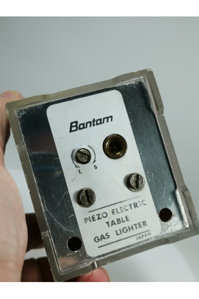 Vintage Επιτραπέζιος Διαφημιστικός Αναπτήρας Bantam