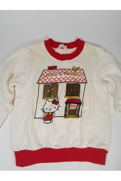 80s Παιδικό Φούτερ Hello Kitty της Sanrio
