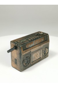 Vintage Ξύστρα σε Σχήμα Κασετόφωνου Boombox