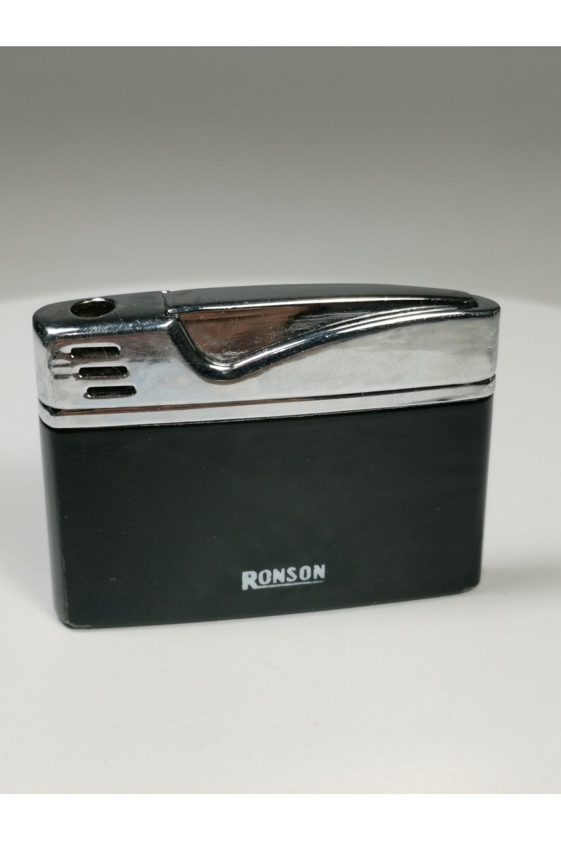 Vintage Μαύρος Αναπτήρας Ronson