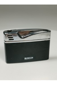 Vintage Μαύρος Αναπτήρας Ronson
