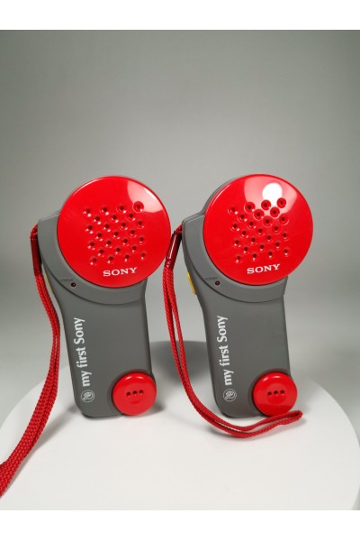 80s Sony My First Sony Walkie-Talkies