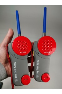 80s Sony My First Sony Walkie-Talkies