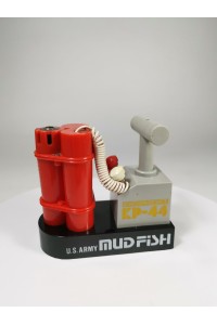 U.S Army Mud Fish KP-44 Vintage Επιτραπέζιος  Αναπτήρας σε Σχήμα Δυναμίτη