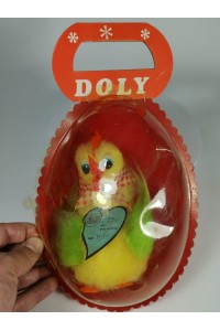 70s Λούτρινο Κουκλάκι Κοτούλα της Doly