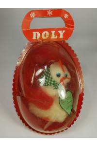 70s Λούτρινο Κουκλάκι Κοτούλα της Doly