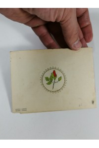 60s Ελληνική Εορταστική Καρτ-Ποστάλ Χρόνια Πολλά και Ευτυχισμένα