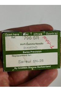 Diamond Βελόνα Πικάπ Gamma 796SR για Sansui SN-28 Swiss Precision
