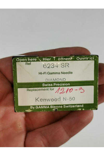 Gamma Diamond 6234SR Turntable Needle for Kenwood N-50 Swiss Precision