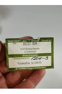 Gamma Diamond 8031 ​​Turntable Needle for Yamaha N-6800 Swiss Precision
