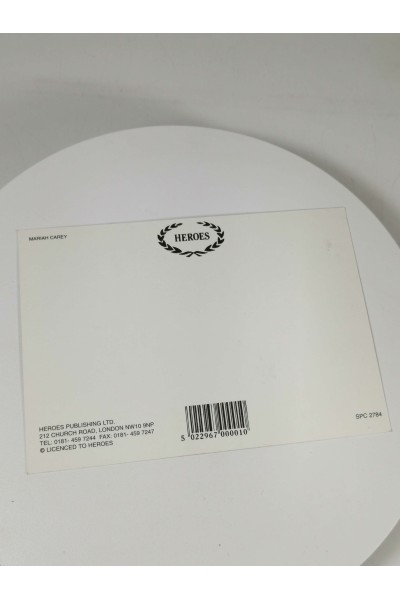 Καρτ Ποστάλ Mariah Carey Heroes Publishing Ltd UK 1990s Original