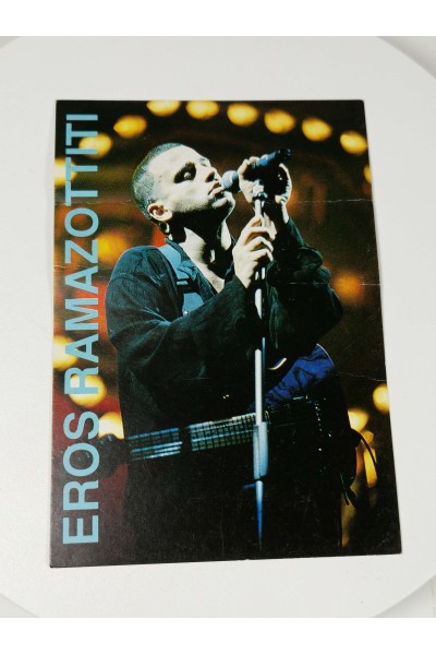 Collectible Postcard Eros Ramazzotti Heroes Publishing Ltd.