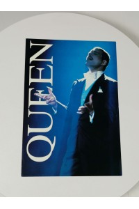 Vintage Συλλεκτική Καρτ Ποστάλ Queen Freddie Mercury Heroes Publishing LTD