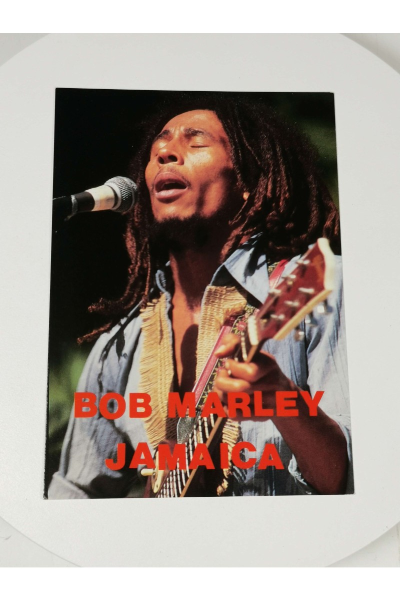 Vintage Συλλεκτική Καρτ Ποστάλ Bob Marley Heroes Publishing