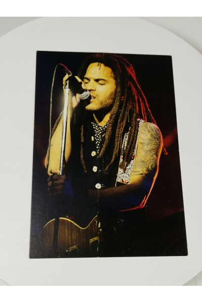 Collectible Postcard Lenny Kravitz Heroes Publishing Ltd