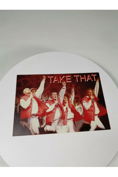 Συλλεκτική Κάρτ Ποστάλ Take That Heroes Publishing 90s