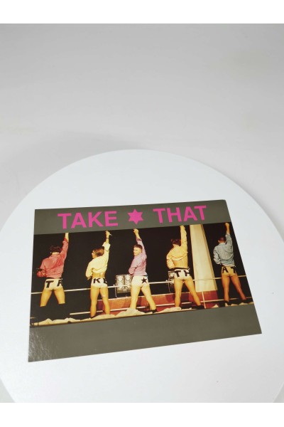 Vintage Collectible Postcard Take That Heroes Publishing