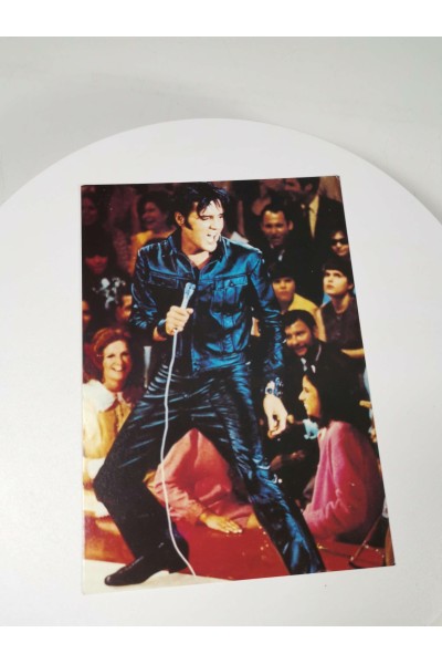 Vintage Συλλεκτική Κάρτ Ποστάλ Elvis Presley Comeback Special 1968, Heroes Publishing