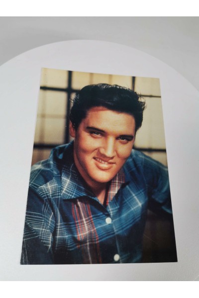 Vintage Συλλεκτική Κάρτ Ποστάλ Elvis Presley Heroes Publishing