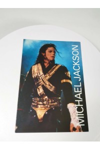 Vintage Συλλεκτική Κάρτ Ποστάλ Michael Jackson HIStory Tour Armor Look, Heroes Publishing