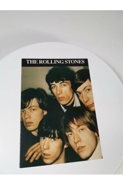 Vintage Collectible Postcard The Rolling Stones Heroes Publishing
