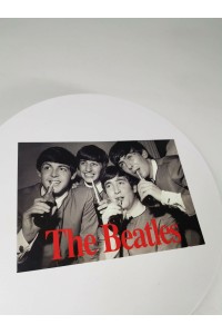 Vintage Συλλεκτική Κάρτ Ποστάλ The Beatles Coke Break Moment, Heroes Publishing