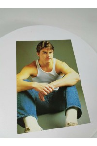 Vintage Collectible Postcard Tom Cruise Heroes Publishing